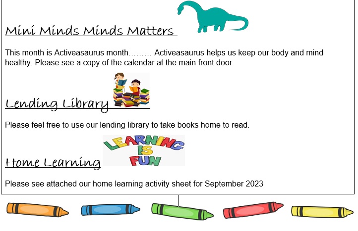 nurseries in bolton 2023 newsletter